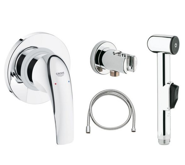 Готовый комплект для гигиенического душа Grohe 123072 BauCurve