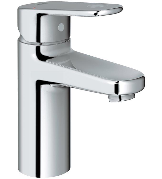 Europlus II Смеситель Grohe однорычажный для раковины гладкий корпус