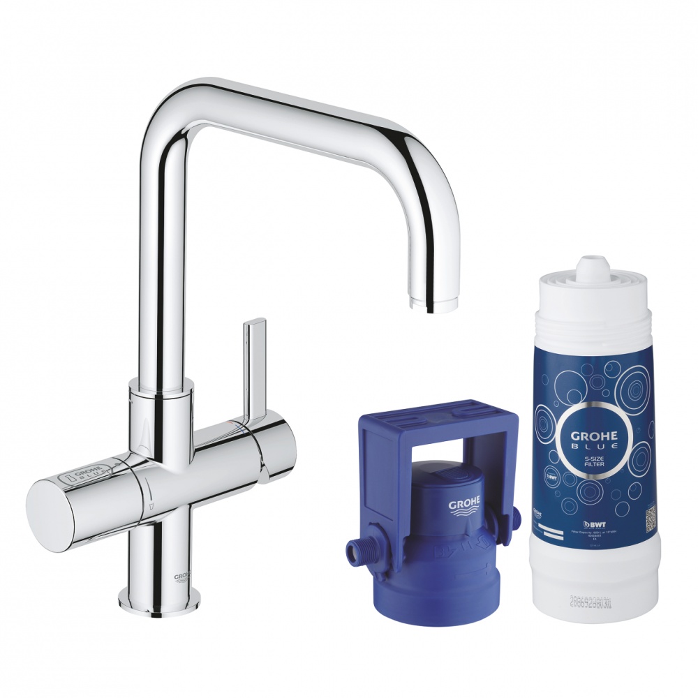 Смеситель Grohe Grohe Blue 31299001 для кухни с функцией очистки водопроводной воды