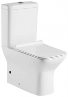 Чаша унитаза безободкового, полное примыкание к стене, P-trap BelBagno, серия ROMANO