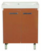 Джулия QVATRO - 75 Тумба прямая оранжевая Л-Джк01075-1310Пр
