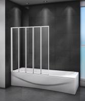 Шторка на ванну CEZARES RELAX-V-5 условн. размеры, мм:1200х1400 габариты с диап. рег., мм:(1231-1243)х1400 