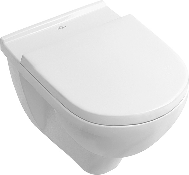 Унитаз подвесной Villeroy&Boch O.novo 5660R001, безободковый, альпийский белый