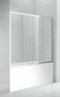 Душевая шторка на ванну CEZARES ECO-O-VF-2 условн. размеры:1700х1450 габариты с диап. рег.: (1680-1710)х1450 шир. входа: 545