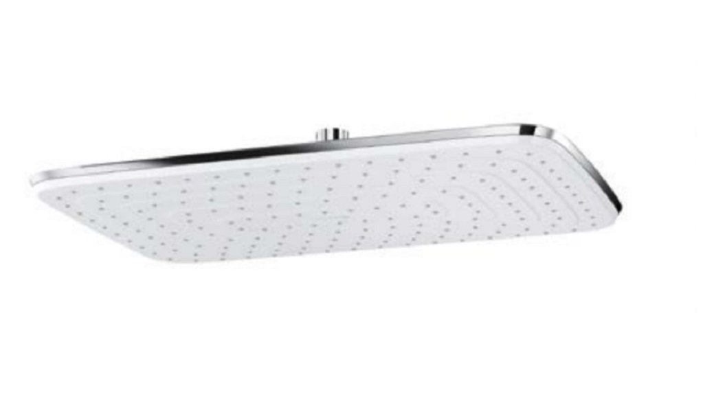 Верхний душ Kludi Freshline 6440005-00 40 x 26 см, прямоугольный, хром/белый