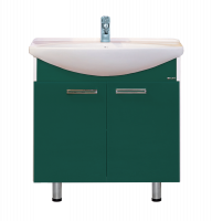 Джулия 85 тумба прямая зеленая Л-Джу01085-0810Пр