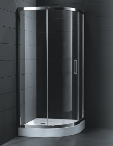 Душевой уголок CEZARES PORTA R-1 условн. размеры, мм: 900x900x1950 габариты с диап. рег., мм:(890-910)х(890-910)х1950 шир. входа, мм:450