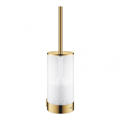 Ершик для туалета с держателем Grohe Selection 41076GL0, золото глянец