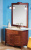 Зеркало,80x90, CEZARES ALICANTE, вариант отделки: 04, выкрас: Decorato Celeste Crema Зеркало,80x90, CEZARES ALICANTE, вариант отделки: 04, выкрас: Decorato Celeste Crema