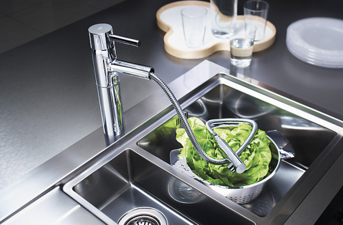 Смеситель Grohe Essence 32171 000 для кухни, хром