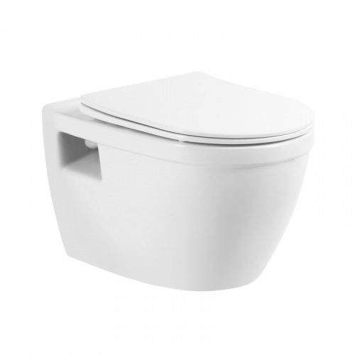 Унитаз подвесной BelBagno Loto BB070CHR, безободковый