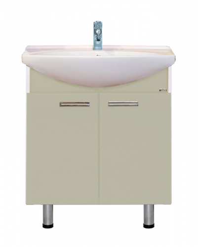 Джулия - 75 Тумба прямая бежевая Л-Джу01075-0310Пр