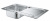 Мойка Grohe K300 из нержавеющей стали с корзинчатым вентилем, 31563SD0, левая