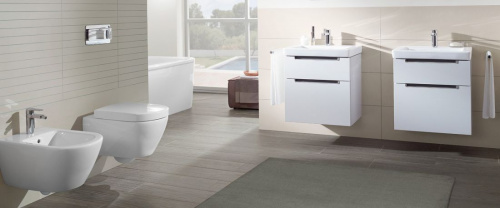 Унитаз подвесной Villeroy&Boch Subway 2.0 5614 R0R2 безободковый, ярко-белый CeramicPlus
