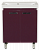 Джулия QVATRO - 75 Тумба прямая коричневая Л-Джк01075-1410Пр