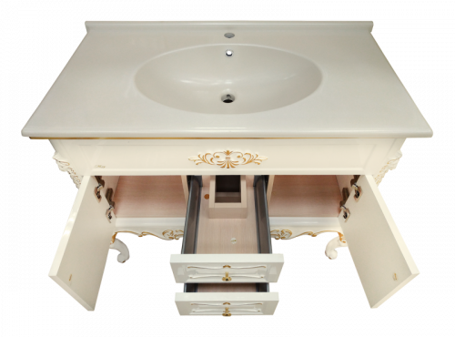 Bianco 100 с 2-мя ящиками бежевая сусальное золото Л-Бья01100-3812Я