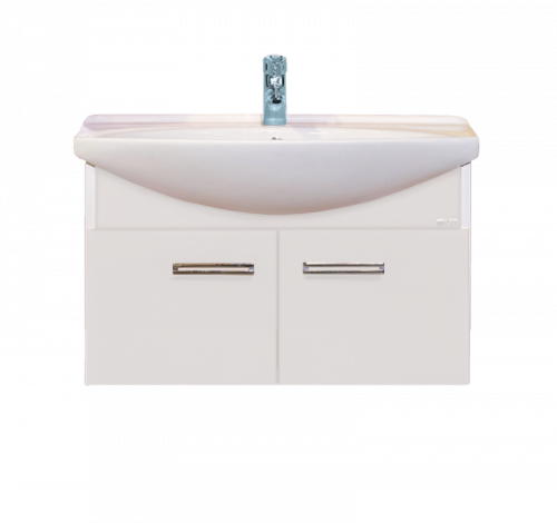 Джулия 85 Тумба подвесная белая White Л-Джу01085-5210По