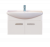 Джулия 85 Тумба подвесная белая White Л-Джу01085-5210По Джулия 85 Тумба подвесная белая White Л-Джу01085-5210По