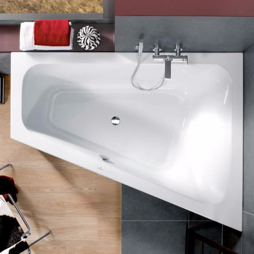 Акриловая ванна Villeroy&Boch Loop&Friends 175x135 DX UBA175LFS9REV-01, правая