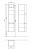 Пенал Villeroy&Boch Subway 2.0, A709 00DH белый, петли слева, 35*37*165 см Пенал Villeroy&Boch Subway 2.0, A709 00DH белый, петли слева, 35*37*165 см
