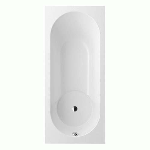 Ванна Villeroy&Boch Libra UBQ180LIB2V-01, 180 x 80 см, Quaryl®, alpin