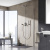 Верхний душ Grohe Rainshower Allure 26054000 с душевым кронштейном без ограничения расхода воды, 22,9 см