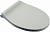 Сиденье с LED подсветкой, дюропласт, soft close, металлическое крепление , BB216QSC