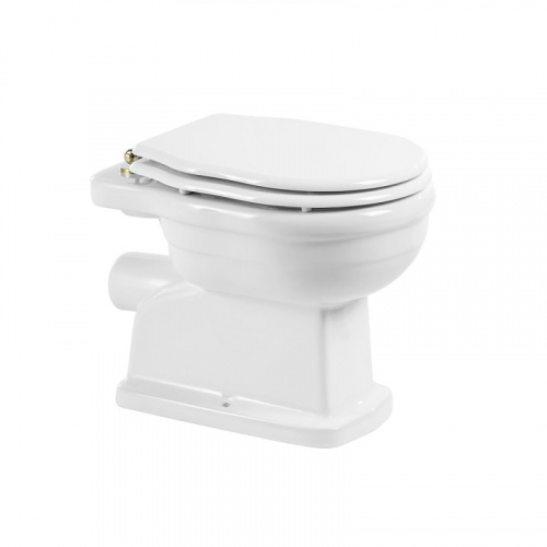 Унитаз приставной с горизонтальным выпуском BelBagno Boheme BB115CB