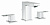 Смеситель для раковины Grohe Eurocube 20351000, S-Size