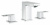 Смеситель для раковины Grohe Eurocube 20351000, S-Size