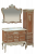 Bianco -100 Тумба с 2 ящ. коричн. серебряная патина Л-Бья01100-1391282Я Bianco -100 Тумба с 2 ящ. коричн. серебряная патина Л-Бья01100-1391282Я