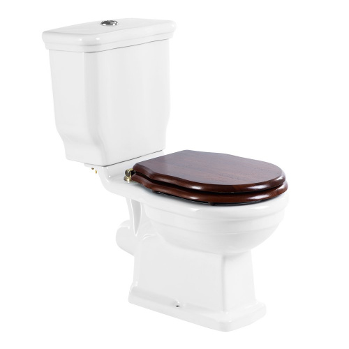 Чаша унитаза безободковая, с горизонтальным выпуском воды P-trap BelBagno BOHEME P-TRAP , BB115CPR