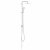 Душевой гарнитур Grohe New Tempesta System 200 26452001 (26452000) с верхним душем и переключателем