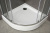 Душевой уголок BELBAGNO UNO-R-2 прозрачное условный размер, мм:950x950x1850 габариты с диапазоном регулировок, мм:(935-950)x(935-950) Шир. вх., мм:500