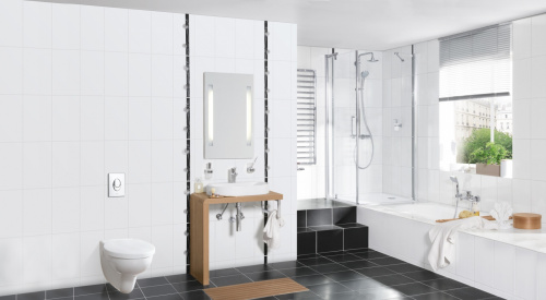 Grohe 38721001 Rapid SL3 в 1 для подвесного унитаза набор (панель+рама+уголки)