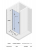 Душевая дверь в нишу Riho Polar P104 100 L GP0101201 100 x 200 см, стекло прозрачное, левая