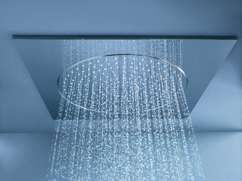 Верхний душ Grohe Rainshower F-series 27271KSO, черный бархат