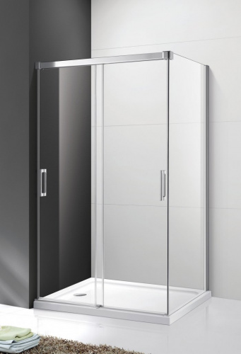 Душевой уголок CEZARES TANDEM-SOFT-AH-2 условн. размеры, мм:1200х800х1900 габариты с диап. рег., мм:(1180-1190)х(780х810)х1900 шир. входа, мм:455