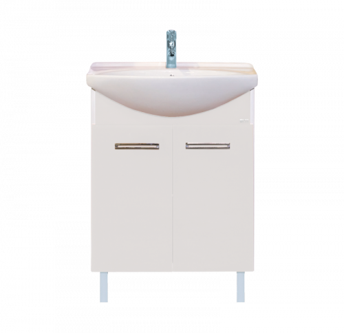 Джулия - 65 Тумба прямая белая White Л-Джу01065-5210Пр