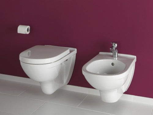 Биде Villeroy&Boch O.novo 5460 0001, подвесное