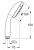 Ручной душ Grohe Tempesta New Cosmopolitan 2759710E, с ограничителем расхода воды