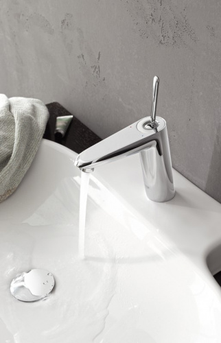 Смеситель Grohe Eurodisk Joystick, S-Size 23425 000, для раковины со сливным гарнитуром