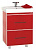 Гранд Lux 70 с 2-мя ящиками бордовая Croco Л-Грл01070-1092ЯКр