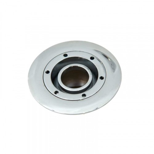Ванна акриловая CEZARES CETINA 150х150х41, гидромассаж + спина и ступни (g.s.n), исполнение: хром
