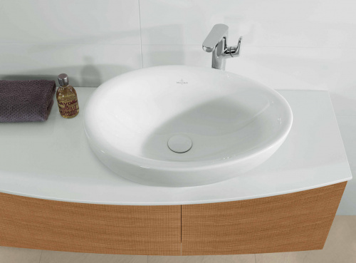 Тумба под раковину Villeroy&Boch Aveo A845 GFGT темный дуб