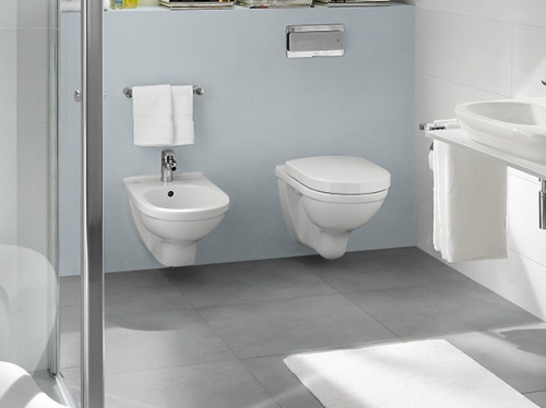Унитаз Villeroy&Boch O.novo 5660H101 с сиденьем SoftClose, подвесной