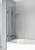 Стеклянная шторка для ванны Riho Scandic Soft Q107 80 x 150 см, левая