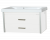 Джулия Qvatro 90 с 2-мя ящиками белая White Л-Джк01090-5210П2Я