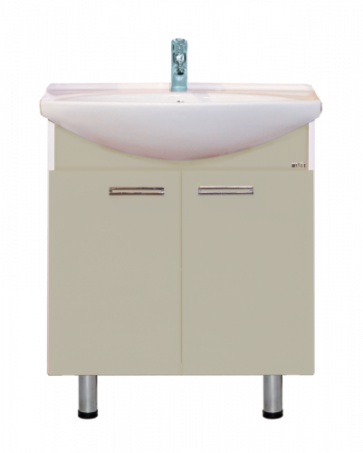 Джулия - 75 Тумба прямая бежевая Beidge Л-Джу01075-5310Пр