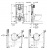 Инсталляция Grohe Rapid SL 39112001 для унитаза Sensia (3 режима)